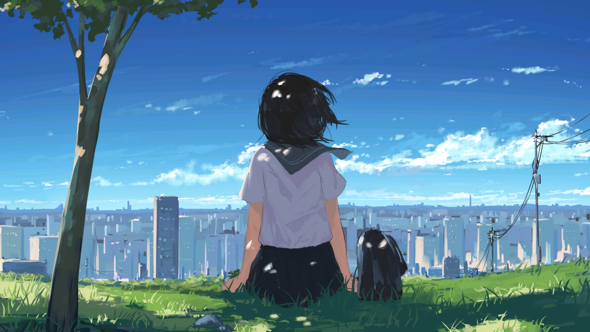 深夜书房